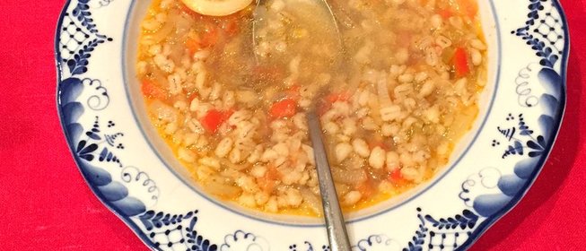 Облегченный вариант супа харчо при диабете