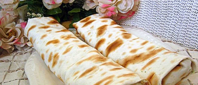 Домашняя шаурма с фаршем