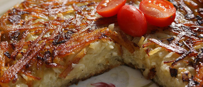 Картофельная запеканка с сыром