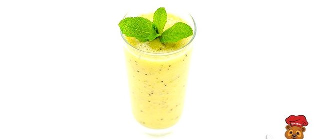 Фруктовый коктейль с мятой «Тропик»