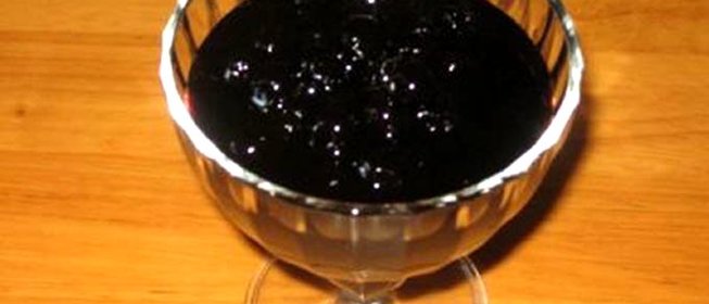 Варенье из черники густое