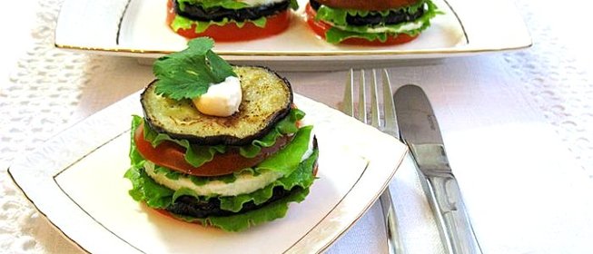 Закуска из баклажанов