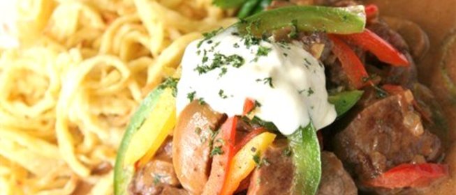 Соус луковый острый (для жареного и тушеного мяса, печенки, рубленых котлет)