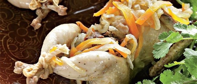 Фаршированные перепелки