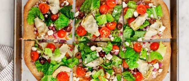 Пицца по-гречески