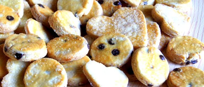 Ленивое печенье из детства с шоколадными каплями