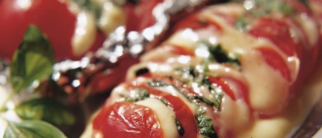 Помидоры с сыром