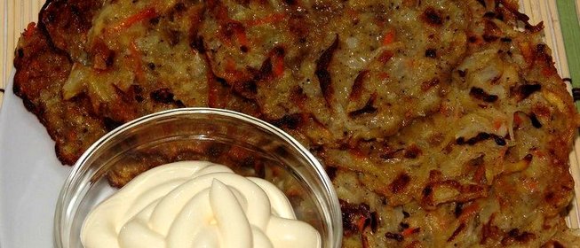 Овощные драники