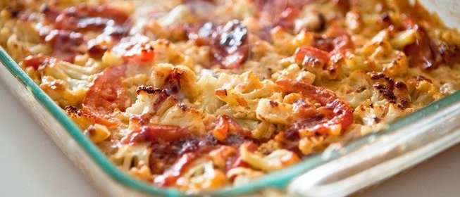 Запеканка из цветной капусты