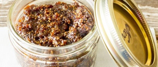 Джем из инжира и чиа