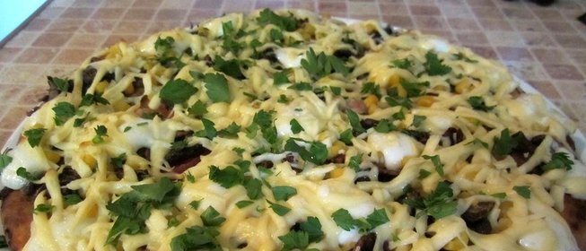 Пицца в Бруклинском стиле