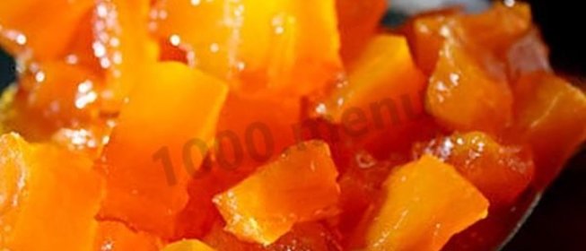 Варенье из тыквы с курагой