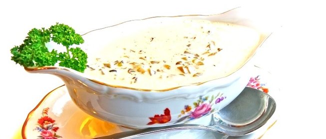 Грибной соус с сыром