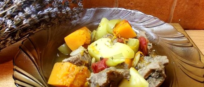 Рагу с тыквой