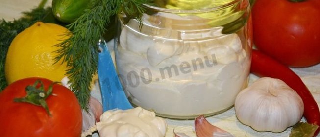 Домашний майонез за 30 секунд