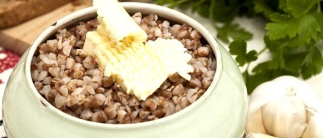 Гречневая каша с маслом