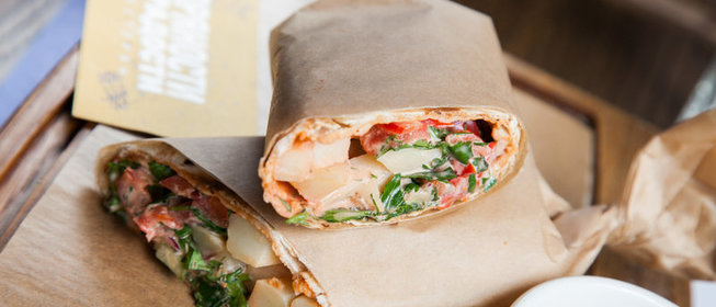 Овощная шаурма