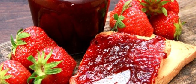 Клубничное варенье с желатином