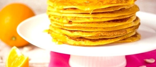 Тыквенно-апельсиновые блины