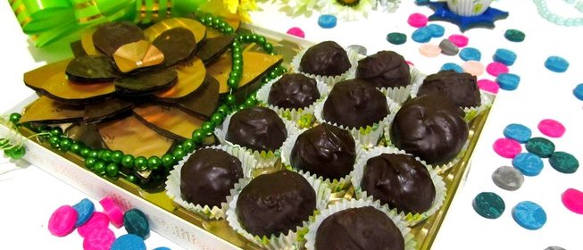 Конфеты из морковных цукатов