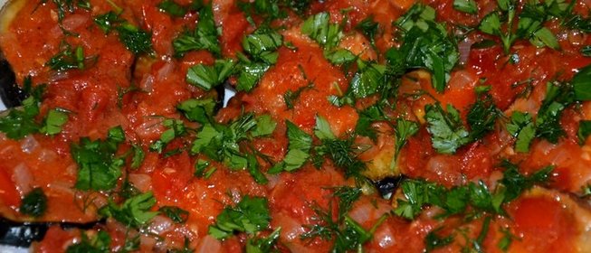 Баклажаны по-гречески