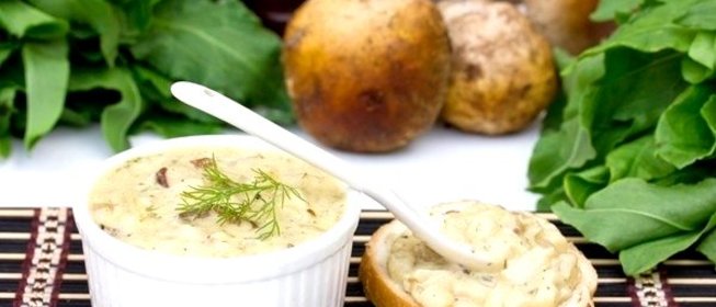 Соус из белых грибов