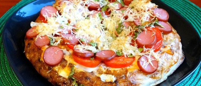 Пицца на лаваше