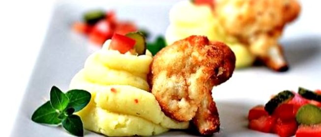 Цветная капуста в панировке