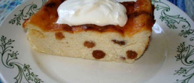 Классическая творожная запеканка