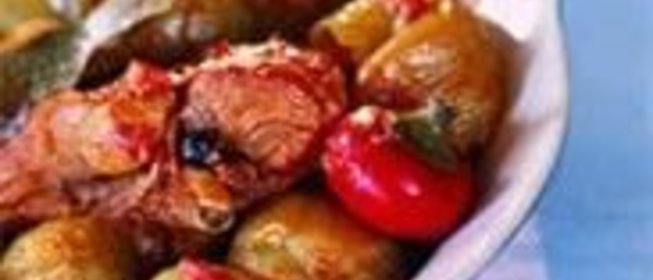 Кунели стифадо (рагу из кролика)