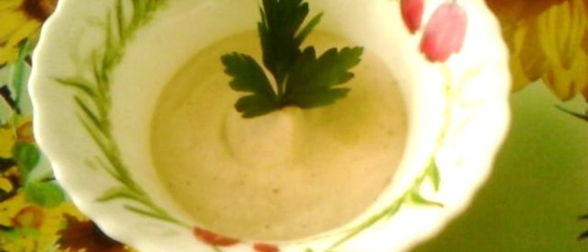 Домашний майонез с печеными баклажанами