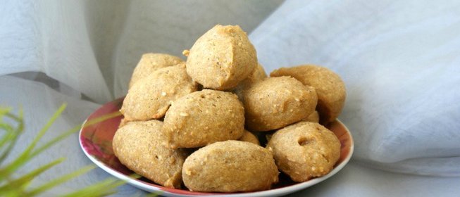 Постное фруктовое печенье