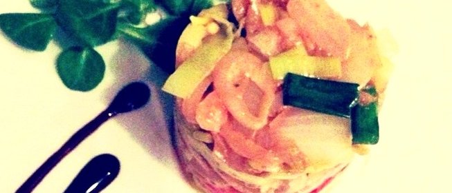 Закуска из карамелизированного лука и овощей