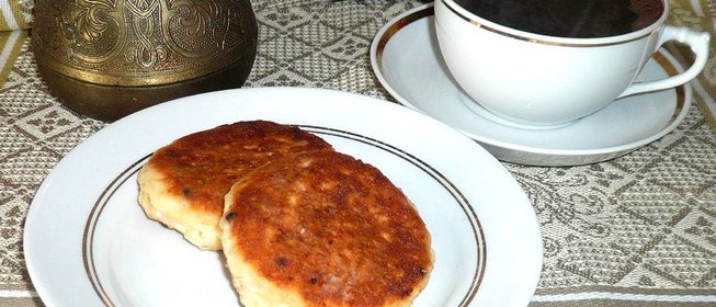 Сырники с овсяными хлопьями