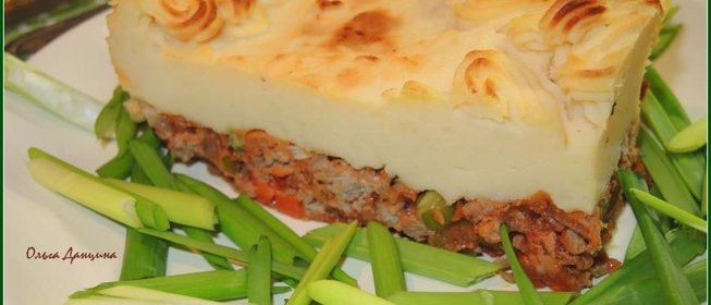Ирландская картофельная запеканка с мясом