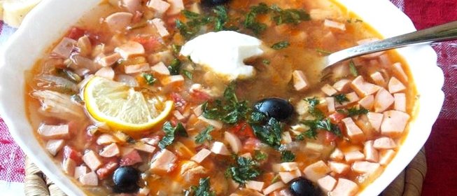 Солянка мясная