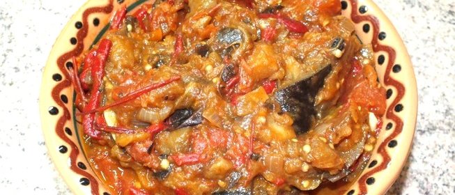 Баклажанная икра по-южнорусски