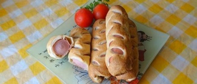 Сосиски в тесте Праздничные