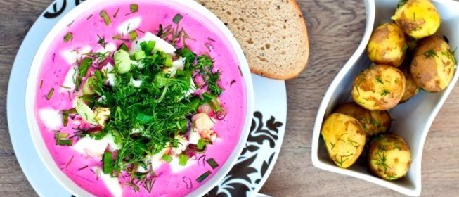 Свекольник классический с квасом