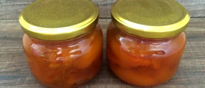 Абрикосовое варенье с мятой
