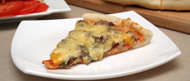 Пицца с фаршем «по-домашнему»