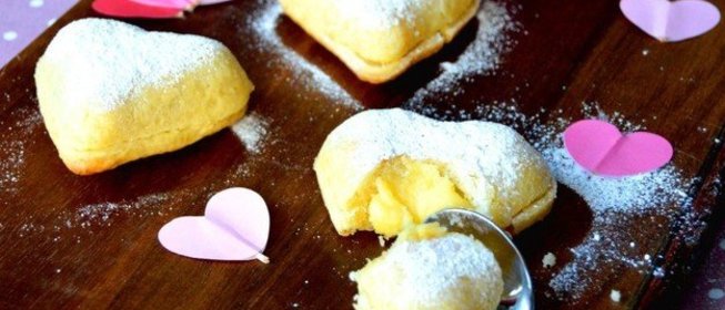 Печенье с ванильным кремом