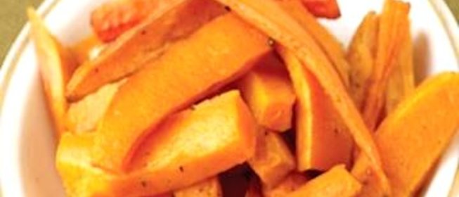 Жареные сладкие овощи