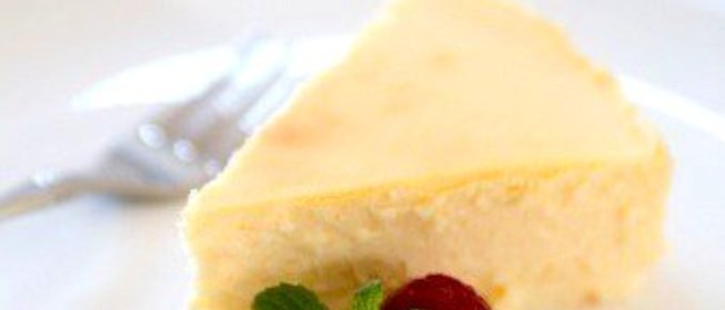 Ванильная творожная запеканка