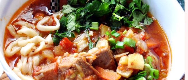 Лагман по-узбекски