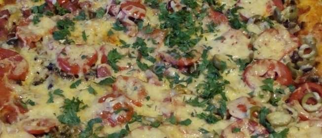 Пиццы на дрожжевом тесте на майонезе