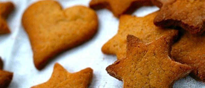 Ванильное бисквитное печенье