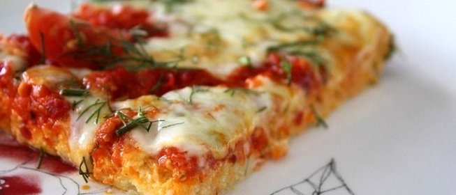 Пицца на основе цветной капусты