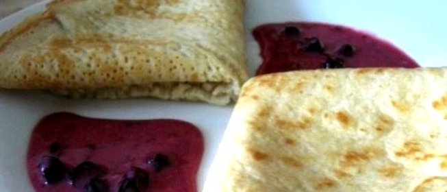 Блинчики на йогурте