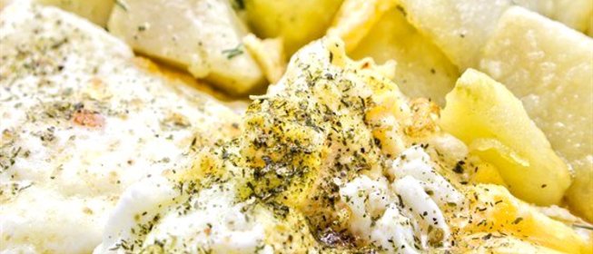 Омлет с картофелем